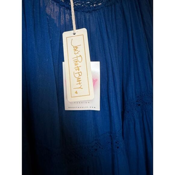 Jen’s Pirate Booty Almond Peasant Mini Dress NWT Sz. S - Picture 4 of 10